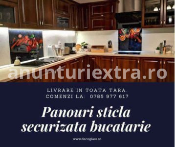 Producator sticla bucatarie, sticla printata in Bucuresti