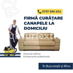 Curatare profesionala pentru canapele si saltele la domiciliu. Profita ACUM